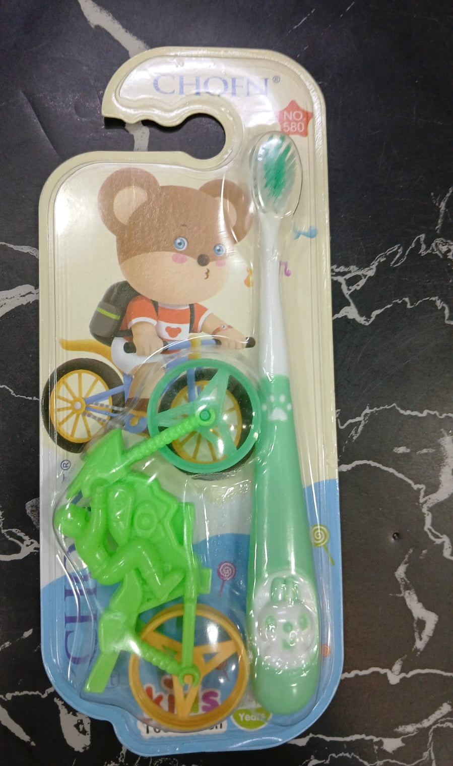 Kids Soft Bristle Toothbrush With Colourful Toy, Ultra Fine Soft Toothbrush, Oral Hygiene Tools Brush Kids Soft Bristle Toothbrush With Colourful Toy, Ultra Fine Soft Toothbrush, Oral Hygiene Tools Brush